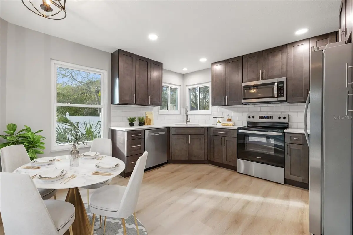 Kitchen and dining interior of a featured Clearwater property