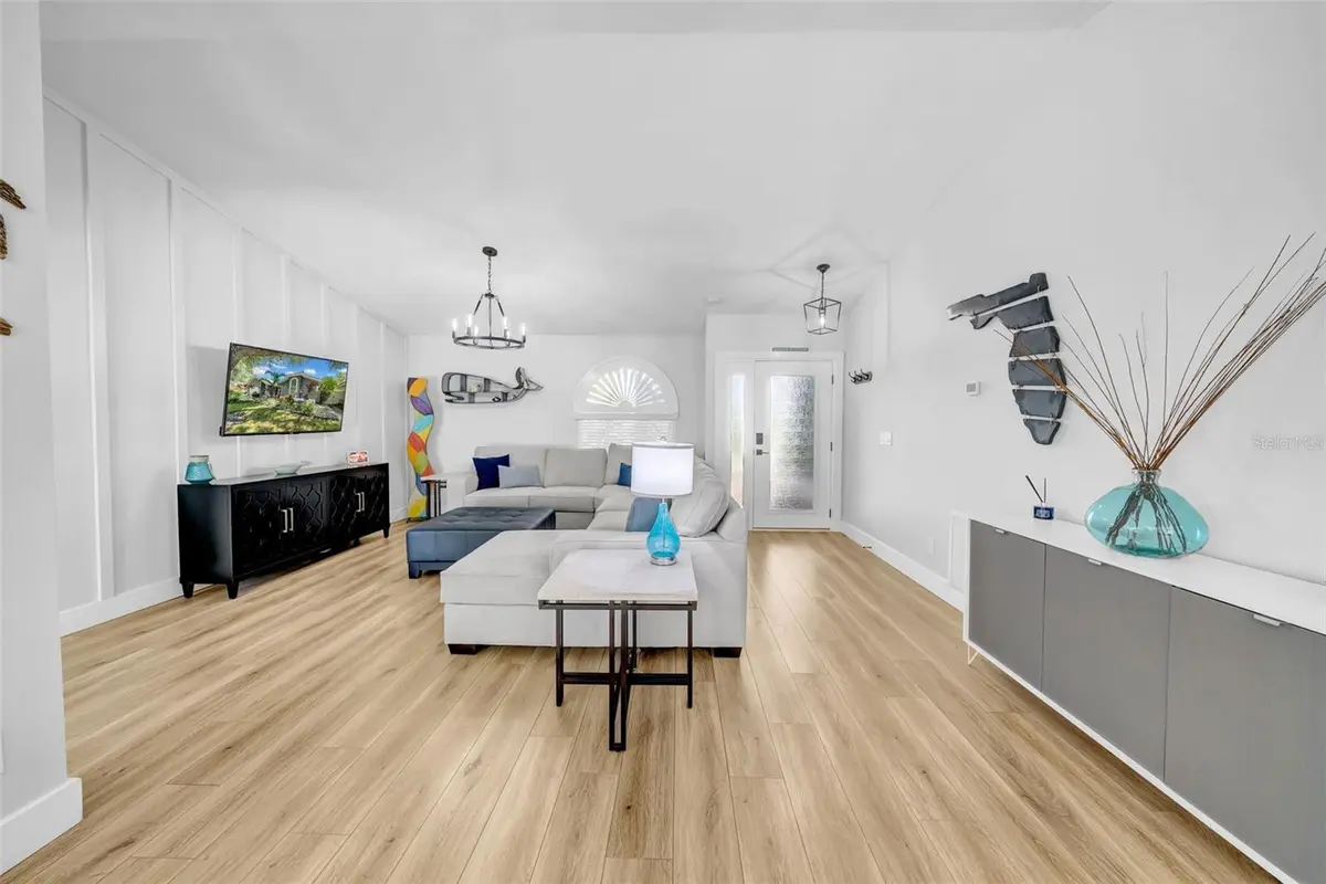 Living room interior of a featured St. Petersburg property