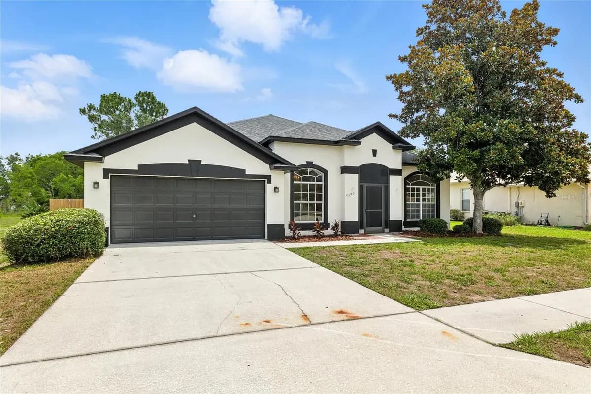 Front exterior of a featured property on Greystone Drive in Spring Hill
